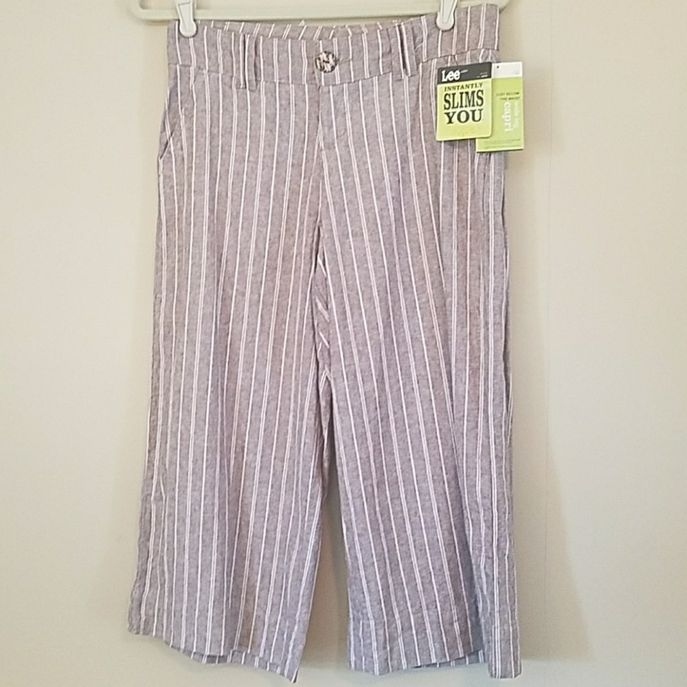 Lee wide leg capris